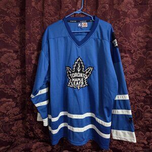 Vintage Toronto Maple Leafs Jersey Mens XL CCM Hockey NHL